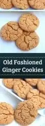 old fashioned ginger cookies pintreset image