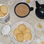 Butter Biscuits in a plate