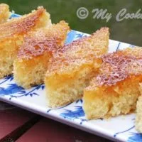Honey Drizzled Semolina Cake