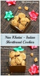 NanKhatai Indian Shortbread Cookies Pininterest Image