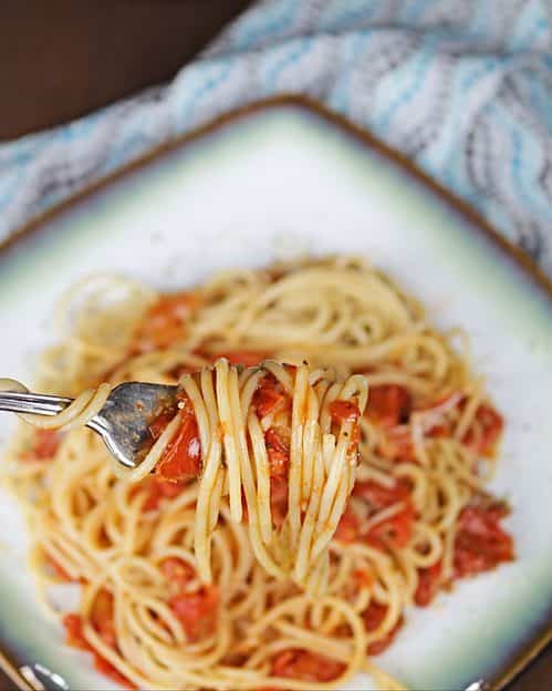 Oven Roasted Tomato Pasta Sauce - My Cooking Journey