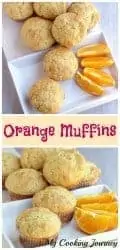 orange muffins Pintrest Image