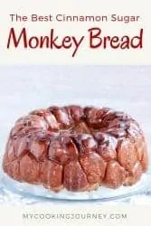 Monkey bread pinterest image