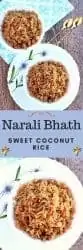 narali bhath - two different shots - Pintrest Image