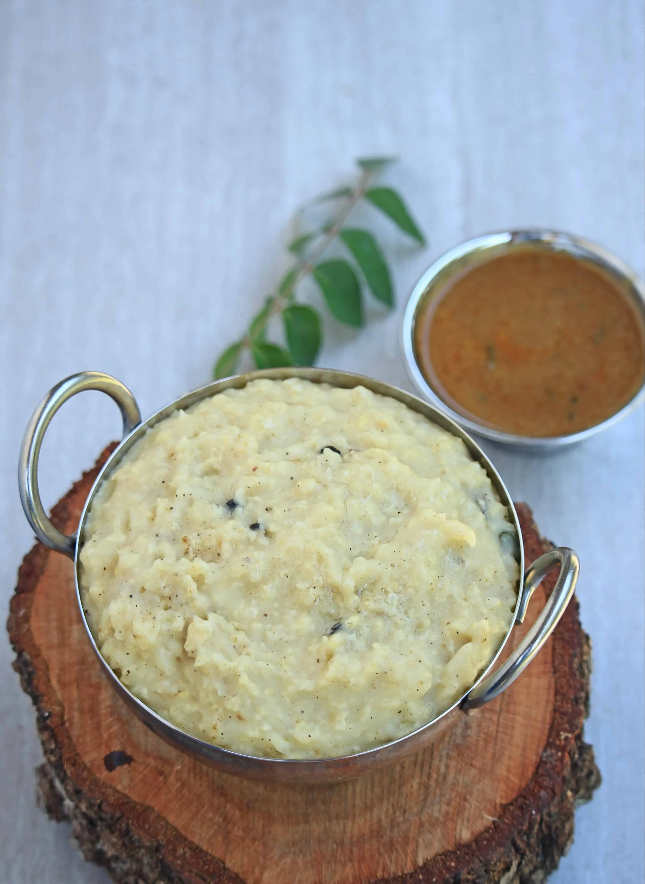  Foxtail Millet Savory Pongal with Gothsu