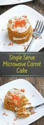 single serve carrot cake