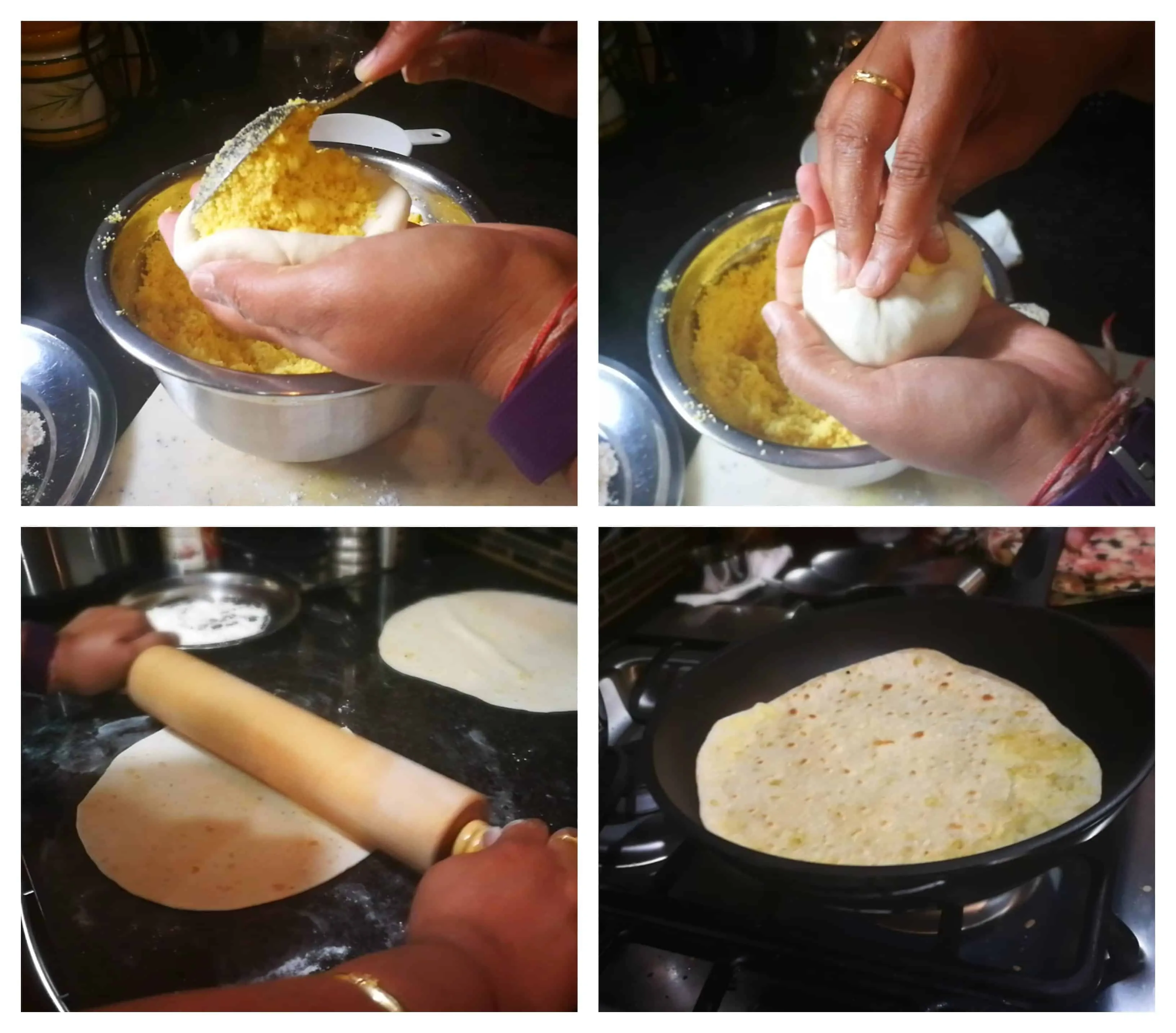 Shaping and cooking the dough