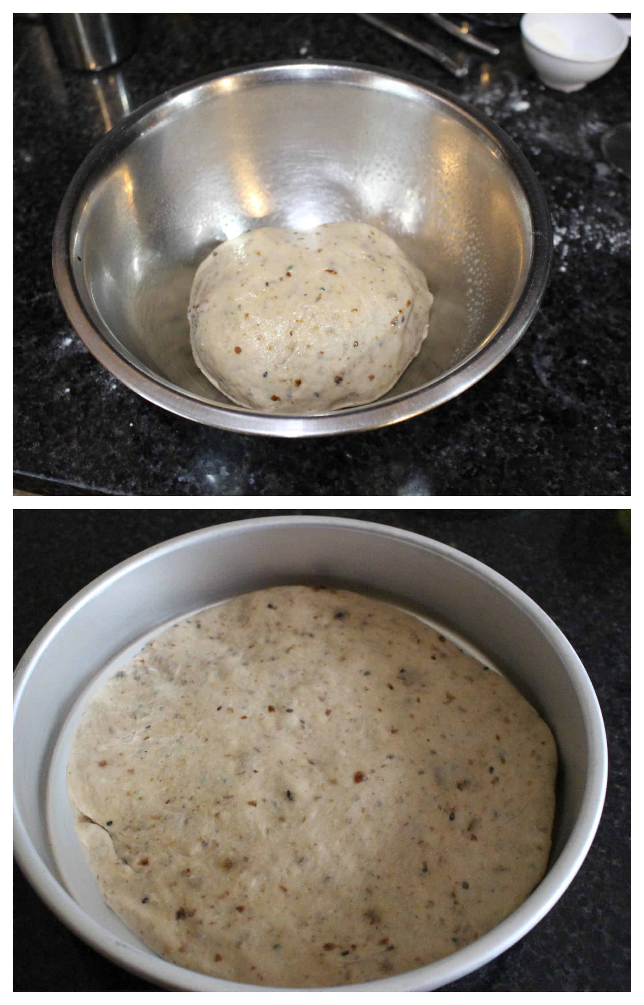 Ambasha dough rising