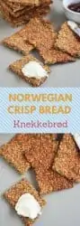 norwegian crisp bread - Pintrest Image