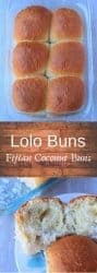 lolo buns in two different angles - Pinterest Image