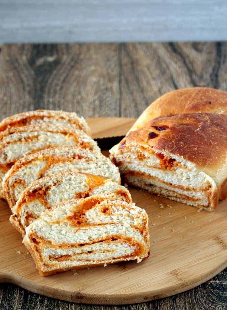 Swirl Bread slices