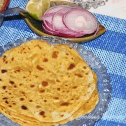 Mullangi Paratha in a plate