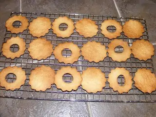 cookies are baked