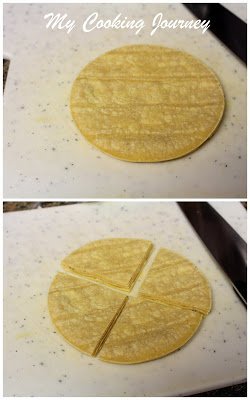 Making Tortilla chips