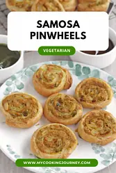 Pinwheel samosa