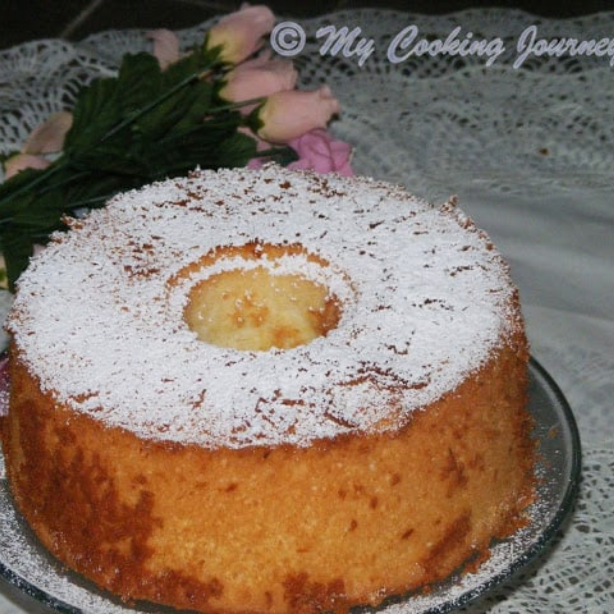 Lemon Glow Chiffon Cake - My Cooking Journey