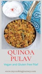 Quinoa Pilaf in a bowl