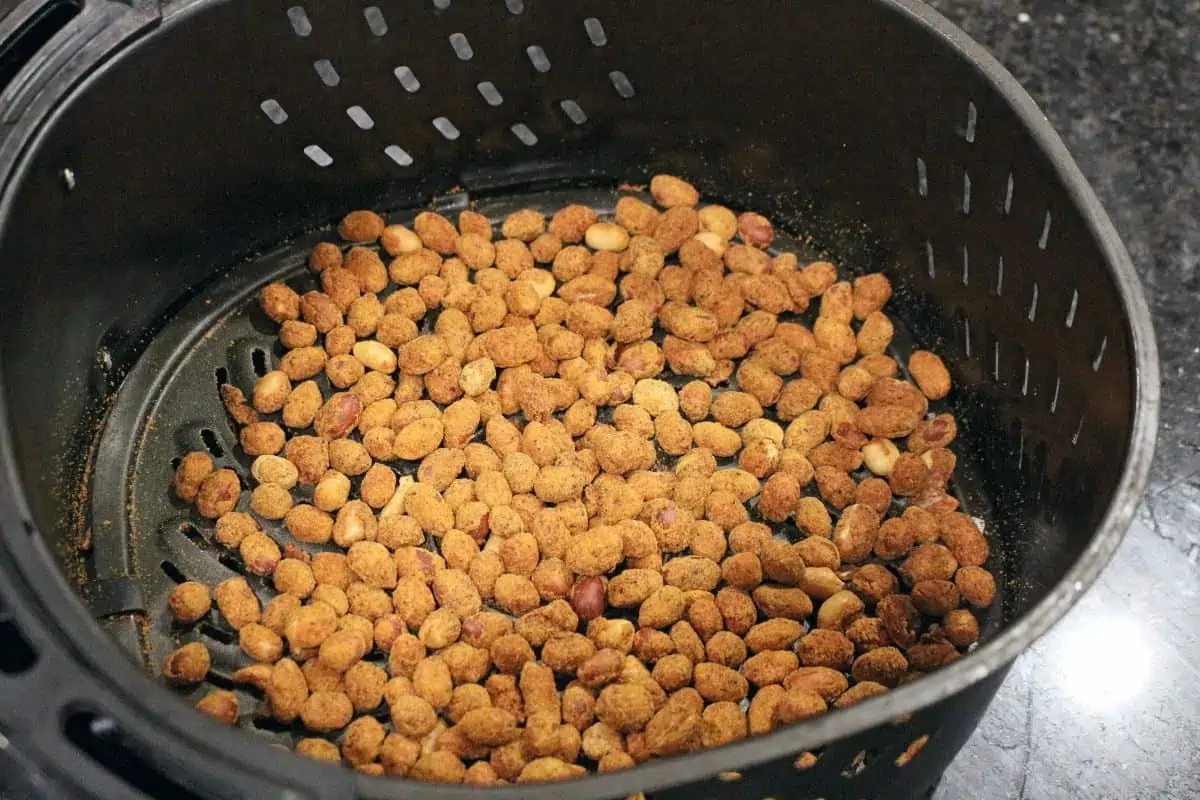masala peanuts in air fryer