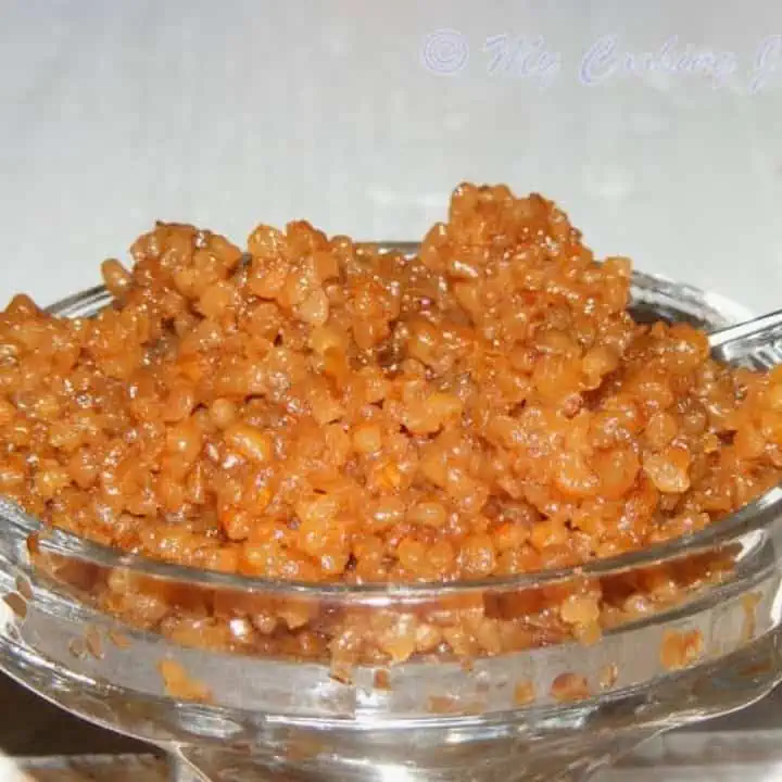 Lapsi in a glass bowl - Featured Image