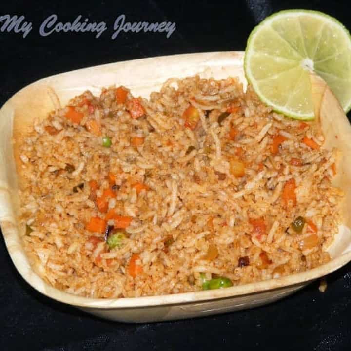 Tawa Pulao in a bowl - Featured Image