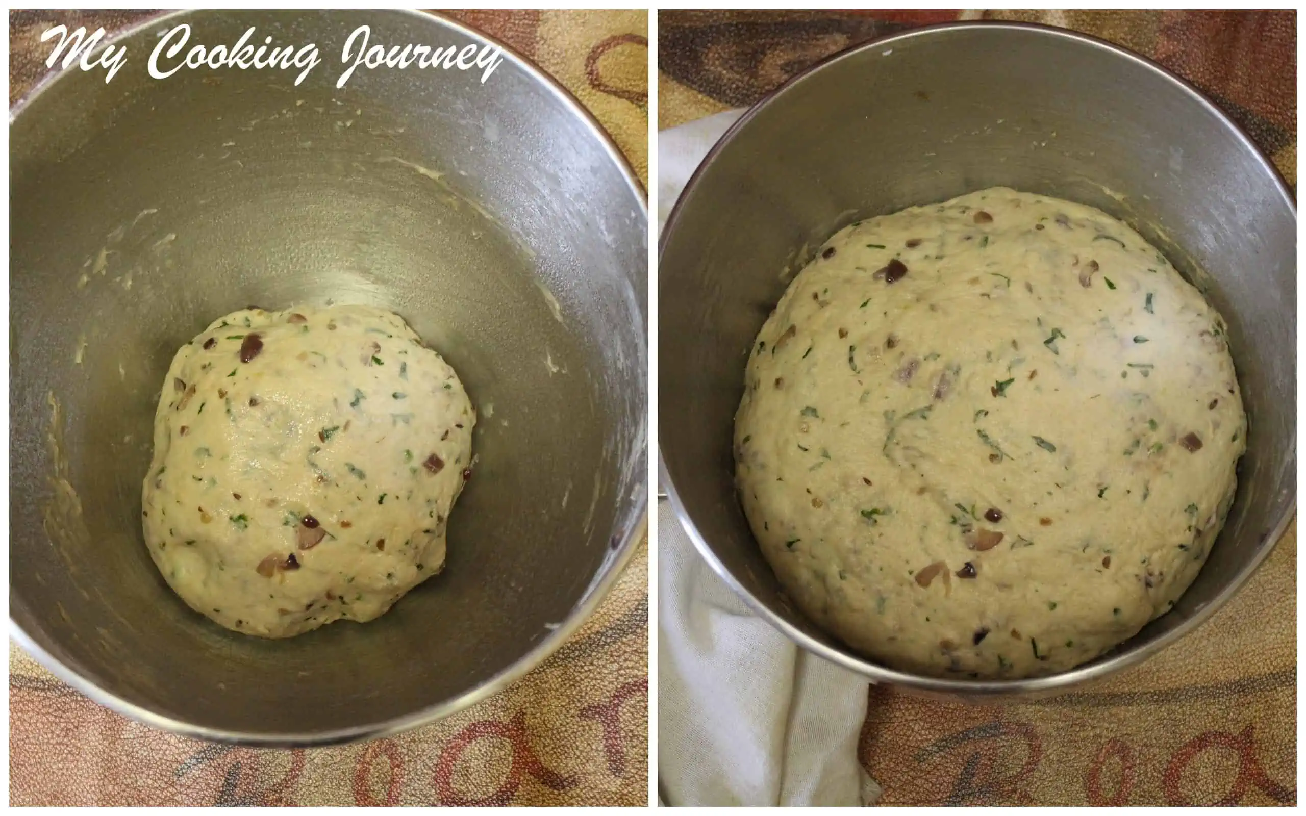 Raising the dough