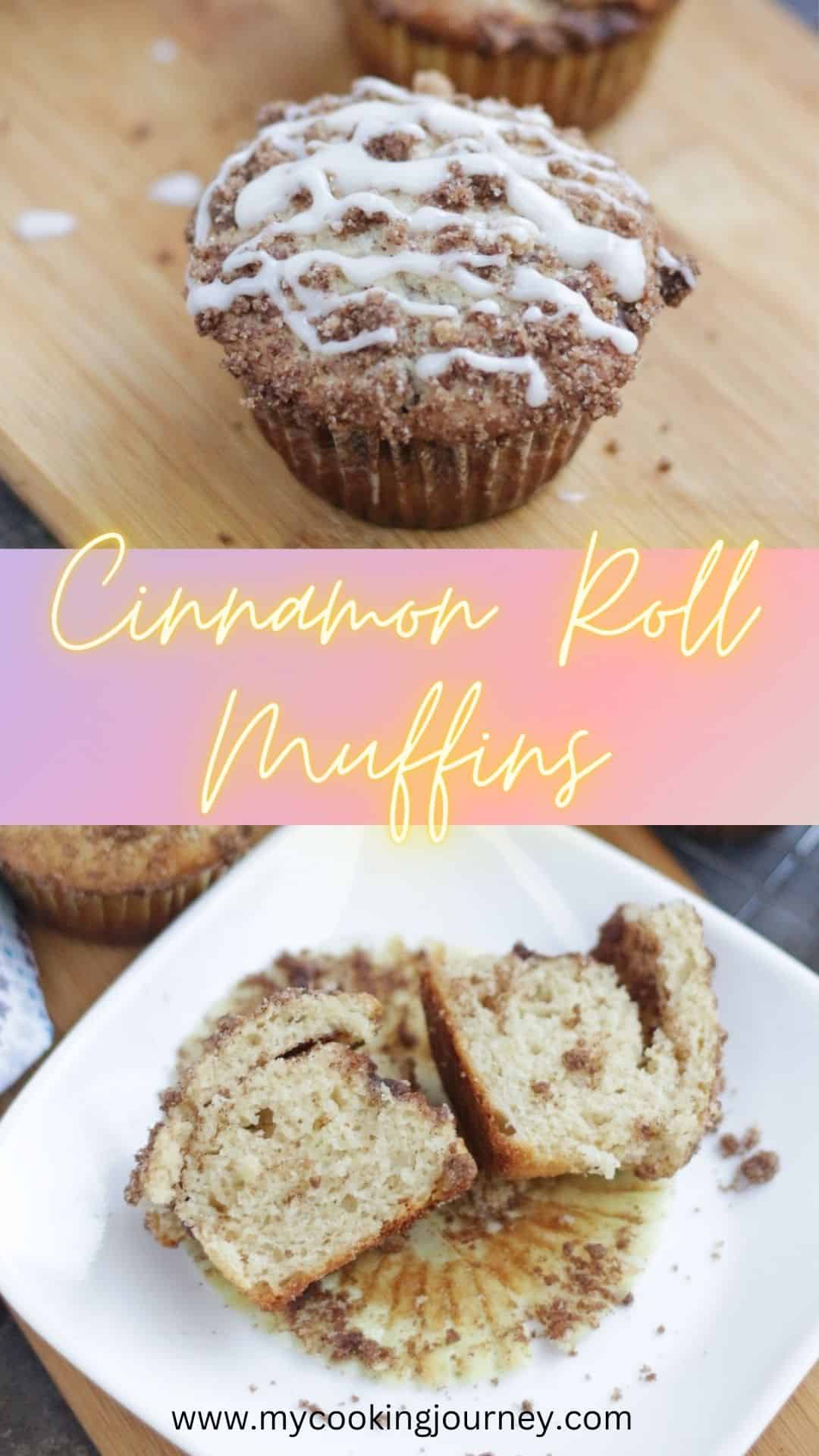 Cinnamon Roll Muffins - My Cooking Journey