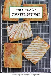 Homemade toaster strudel