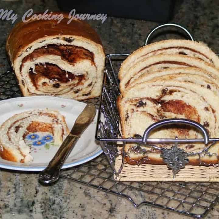 Sliced Cinnamon Raisin Bread - Featured Image